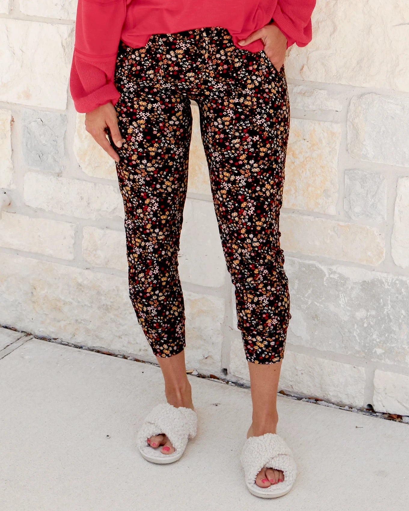 Summer Weight Live-in Loungers in Ditsy Floral