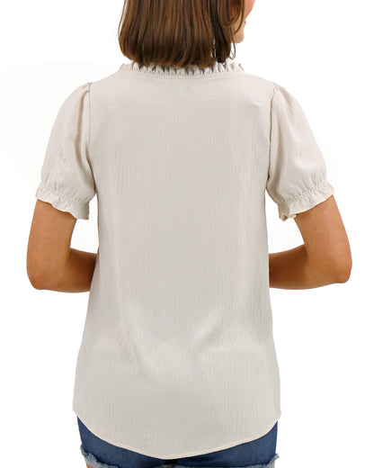 Ruffle top