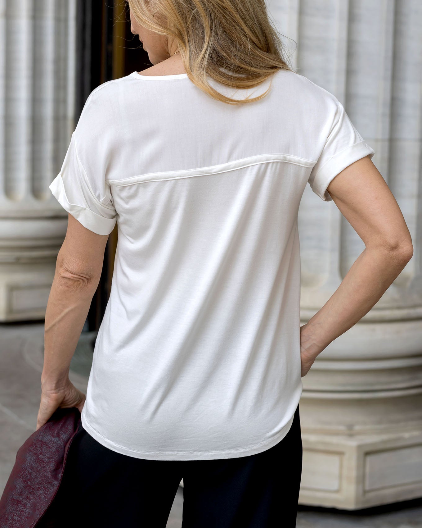 Greenwich Tee / New York Ivory main image 1