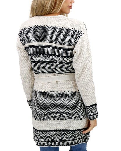 back view stock shot of tahoe knit sweater