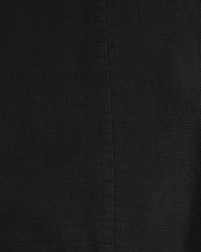 Fabric view of Washed Black Tencel™ Lyocell Baseball Jacket