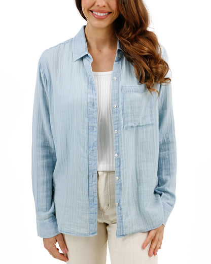 cotton button down shirt