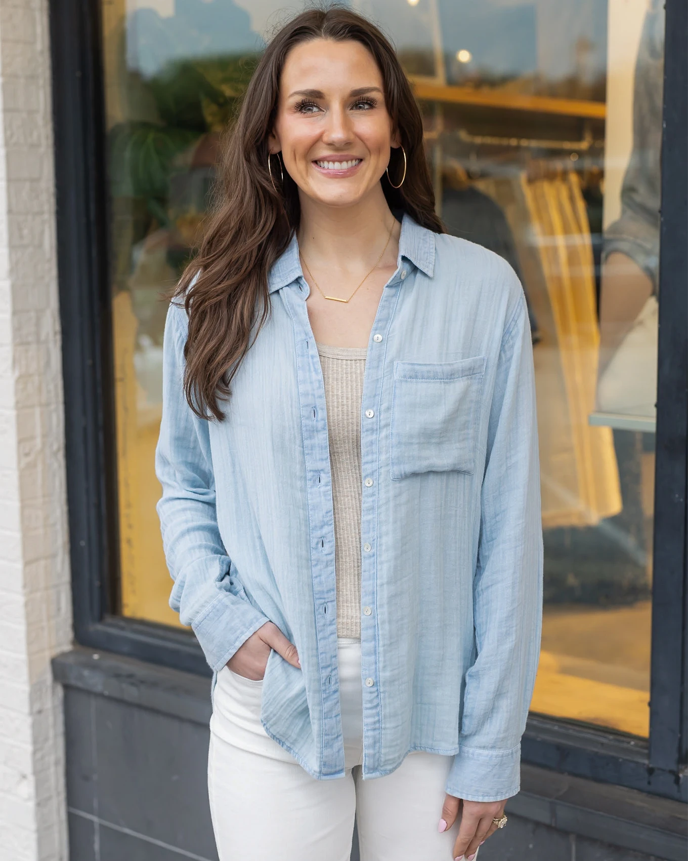 button down shirt