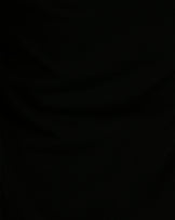 V-Neck Crossed Front Sleeveless Bodycon Hem Black Camis