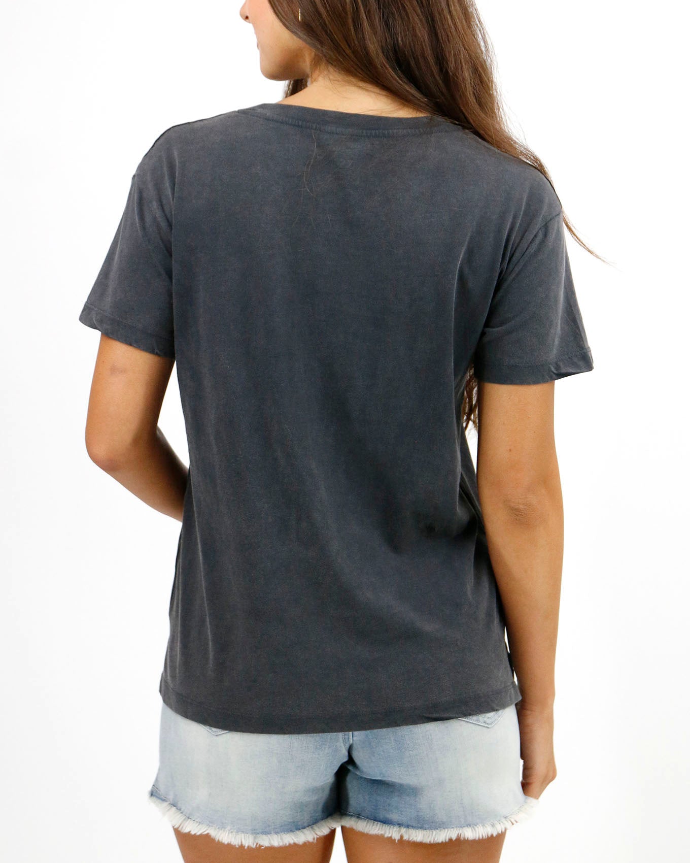 Women's Graphic Tees Vintage Fireworks Back