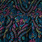 Black Damask Summer Tiered Skort Black Damask