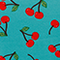 Live-In Short Sleeve Pajama Set in Cherry Print Cherry Print