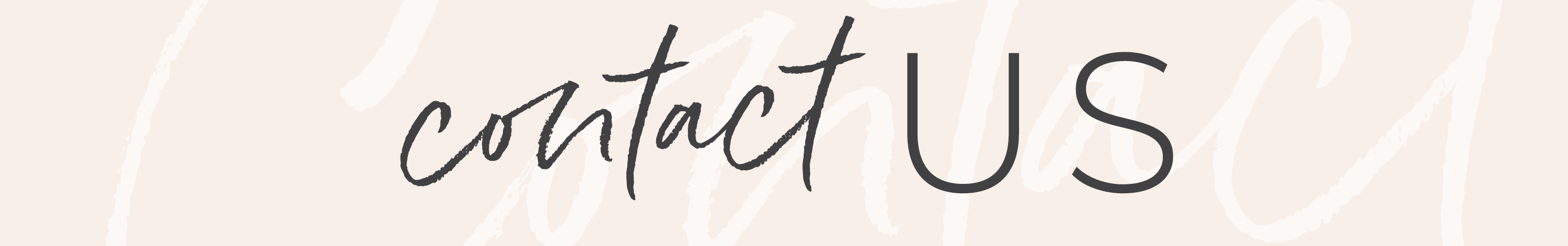 Contact Us Banner