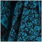 Floral Tapestry Wrap Scarf Dark Cyan Dark Cyan