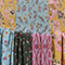Patchwork Print Summer Tiered Skort Patchwork Print