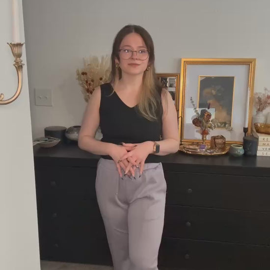 Emma Try-On Flawless Fit Tank & Scuba Pants