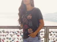Vintage Fit Any Day Graphic Tee - Fireworks