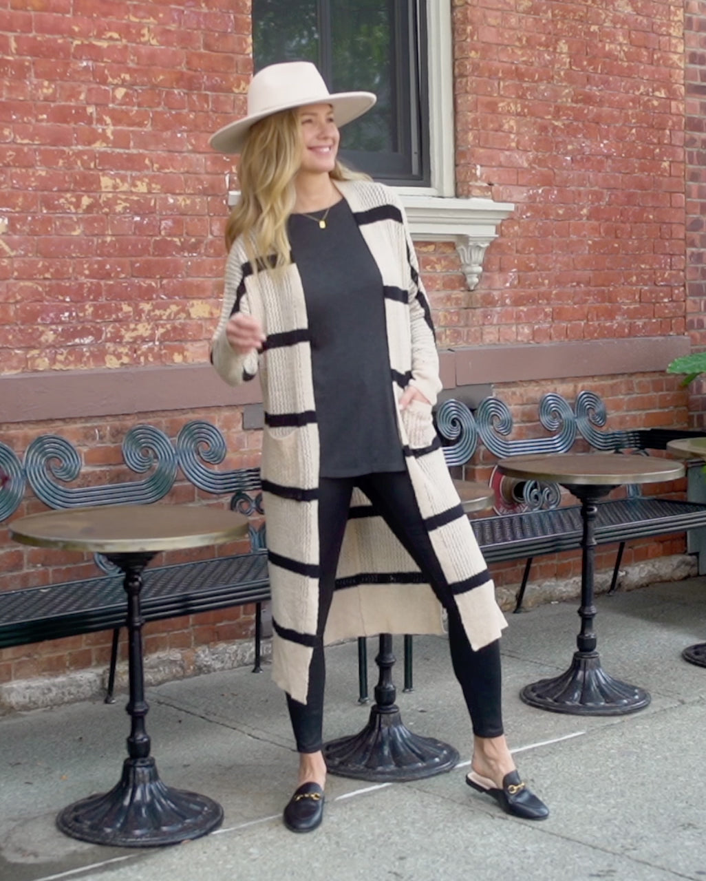 Long Sleeve Heathered Charcoal Tunic Tee - FINAL SALE
