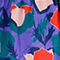 Josie Smocked Top in Purple Poppy Purple Poppy