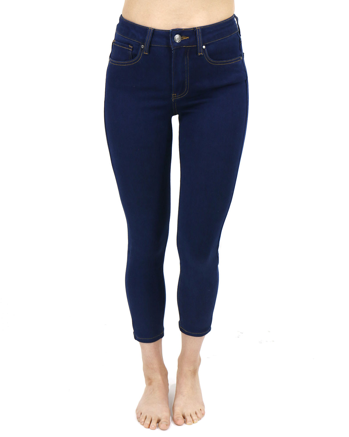 Cropped All Day Denim in Dark Indigo - FINAL SALE