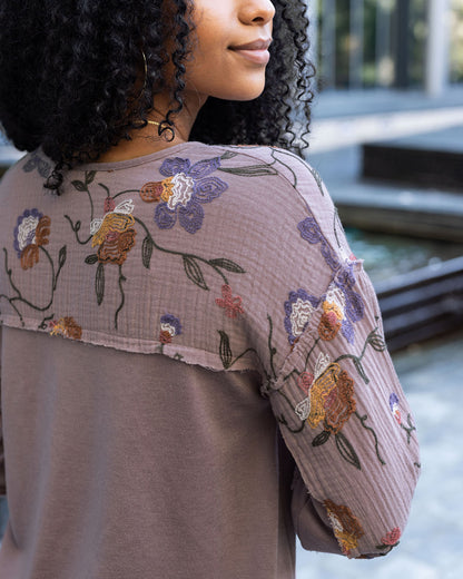 Berkley Embroidered Top - FINAL SALE