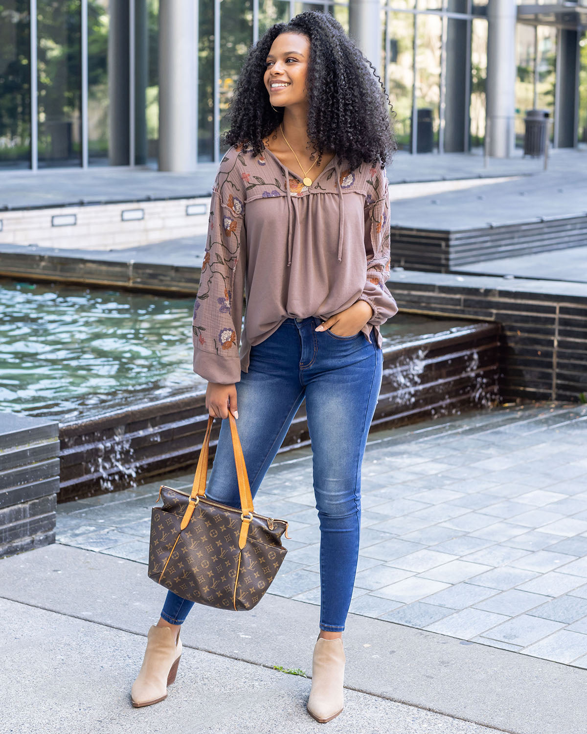 Berkley Embroidered Top - FINAL SALE