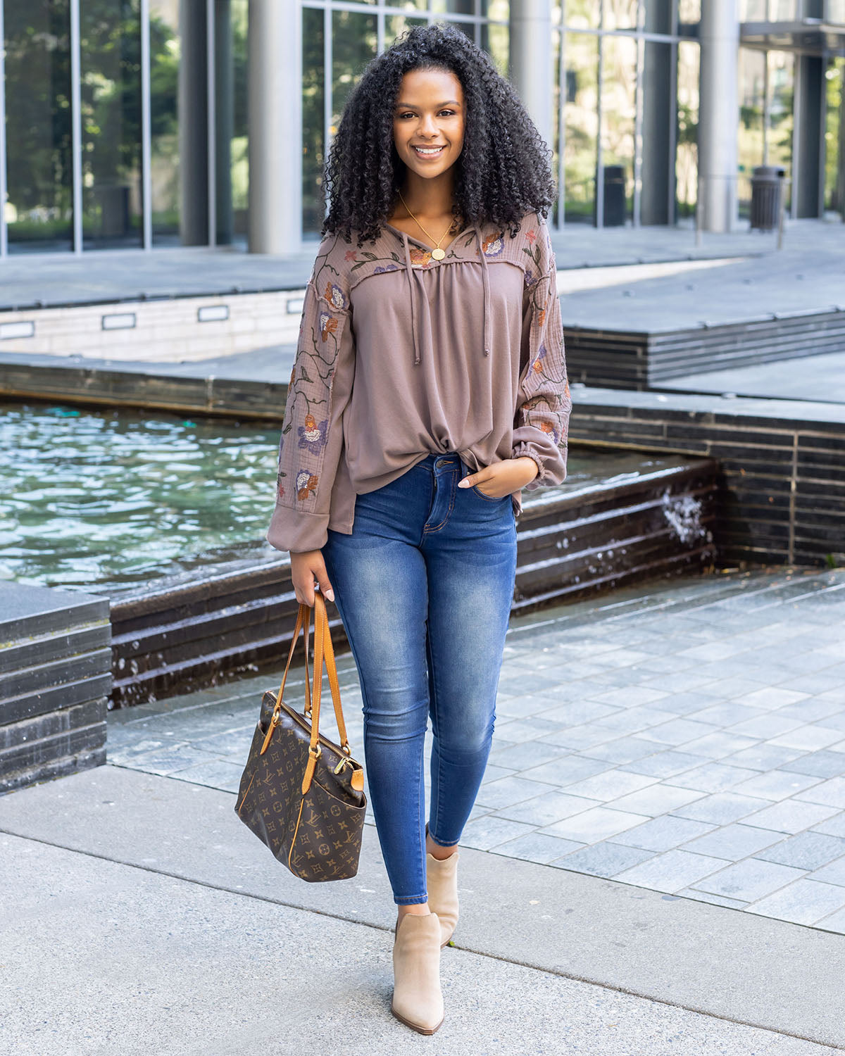 Berkley Embroidered Top - FINAL SALE