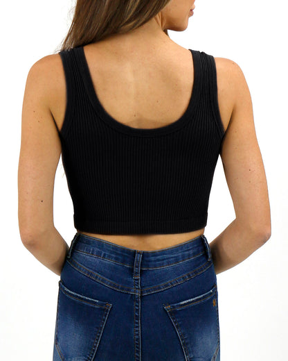 Brami Top Black Back