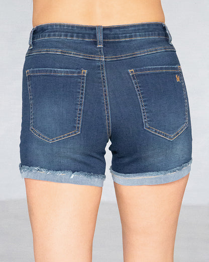 Comfort Fit RePurposed Mid-Wash Shorts - FINAL SALE