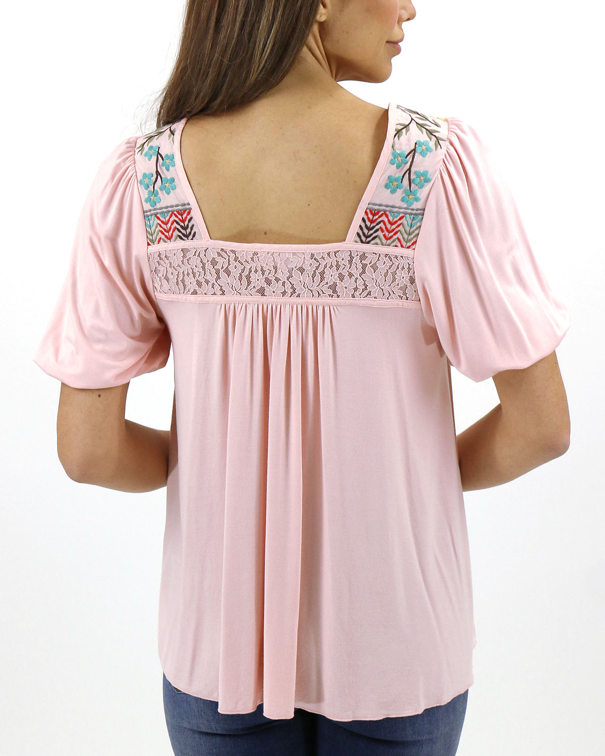 Island Embroidered Top - FINAL SALE