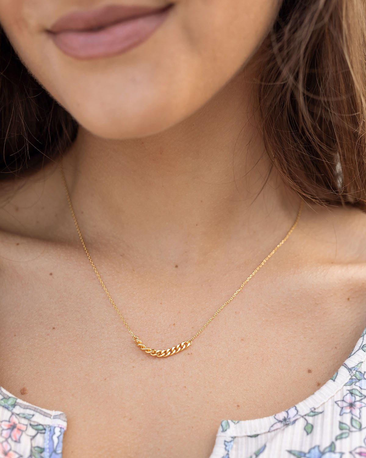 Mini Drop Chain Necklace