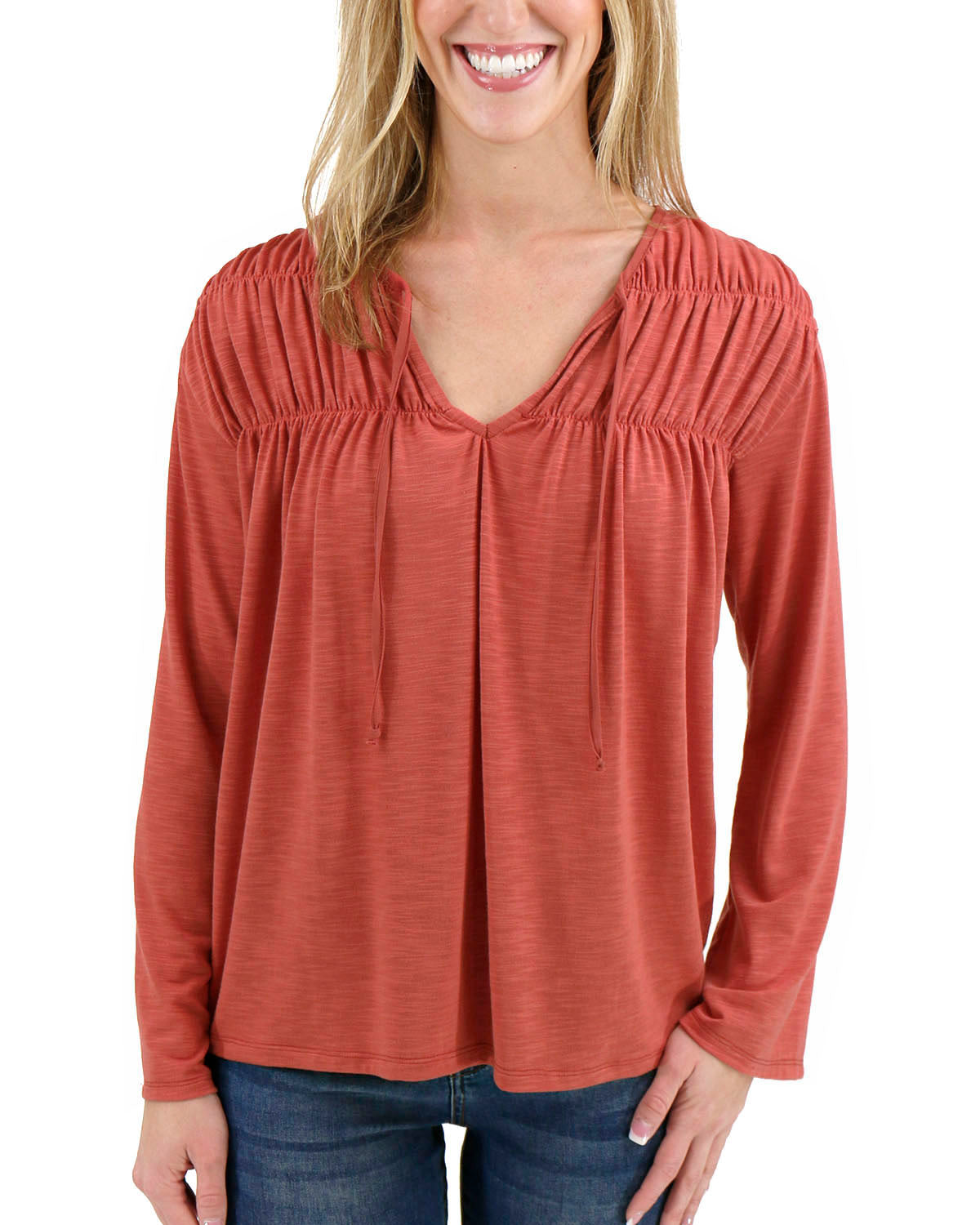 Paige Ruched Top - FINAL SALE