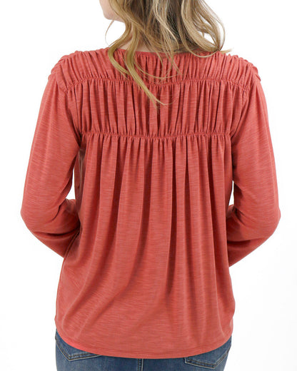 Paige Ruched Top - FINAL SALE