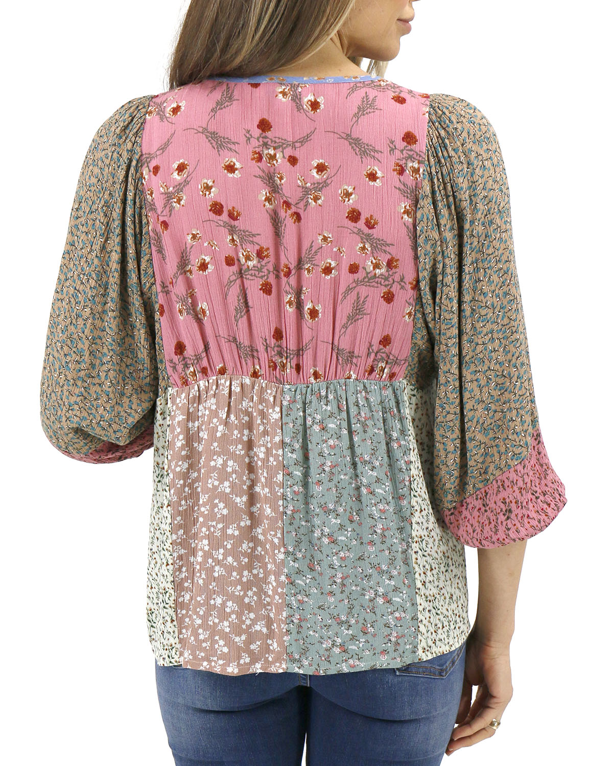 Penelope Patchwork Top