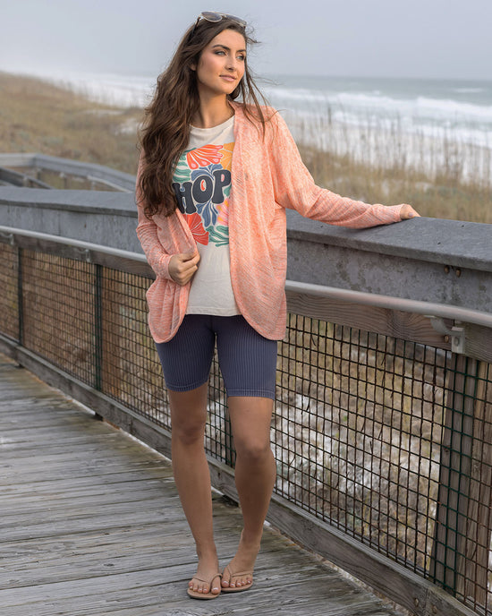 Perfect Fit Ribbed Biker Shorts in Coastal Haze - FINAL SALE - Coastal ...