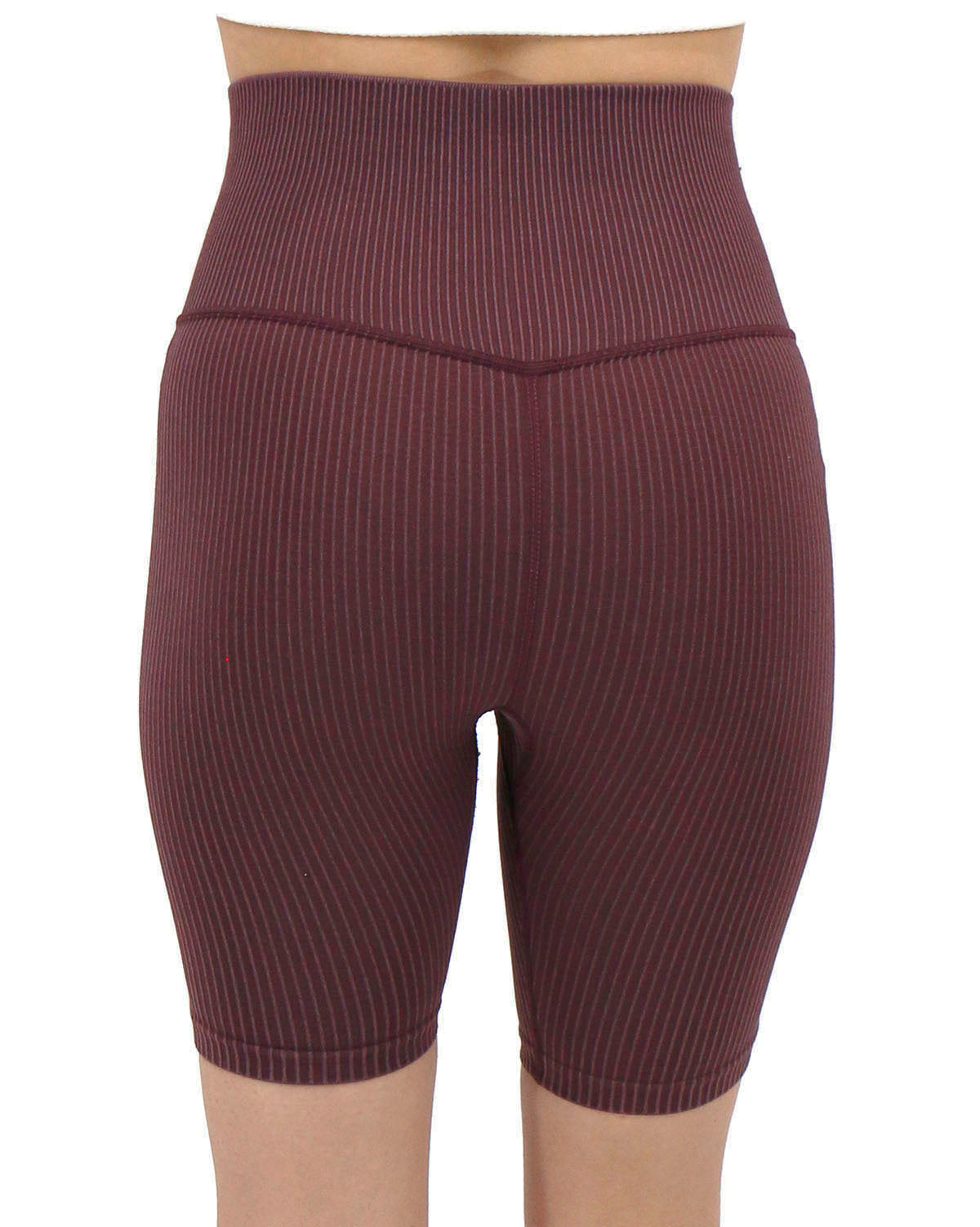 Perfect Fit Ribbed Biker Shorts in Raisin - Grace and Lace