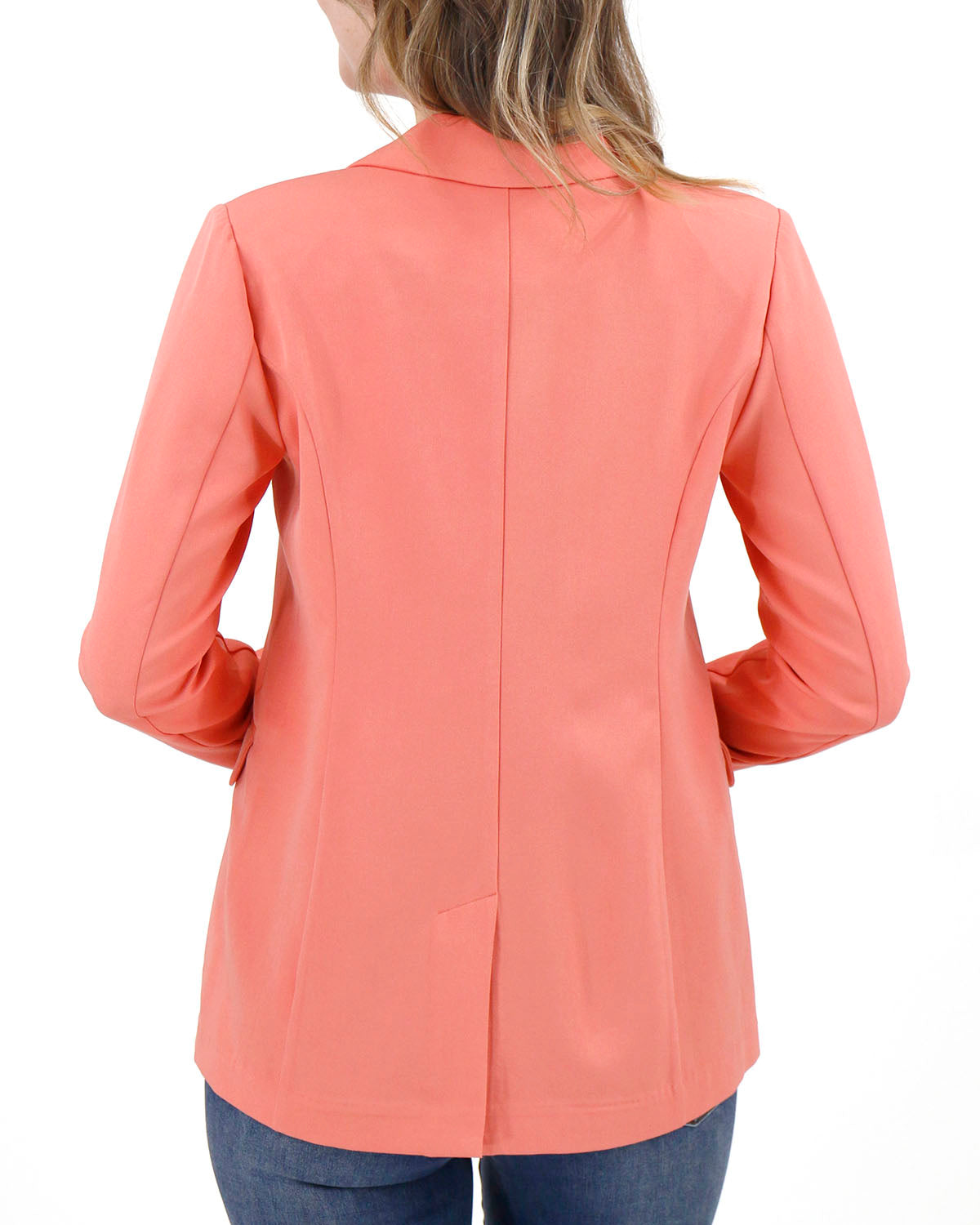 Statement Blazer in Melon - FINAL SALE