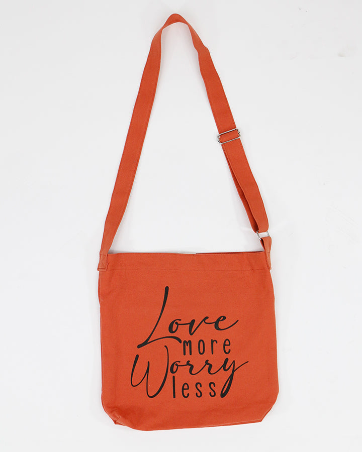 G&L Quote Tote - Love More Worry Less