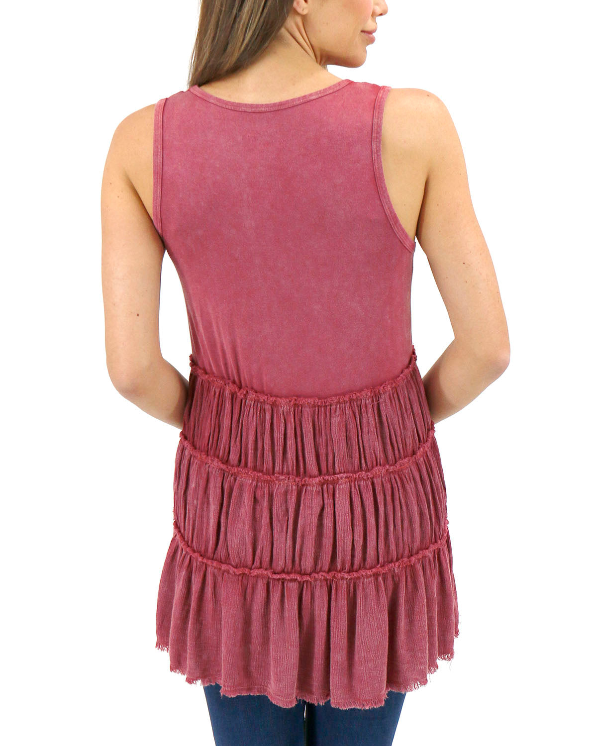 Tiered Washed Tunic