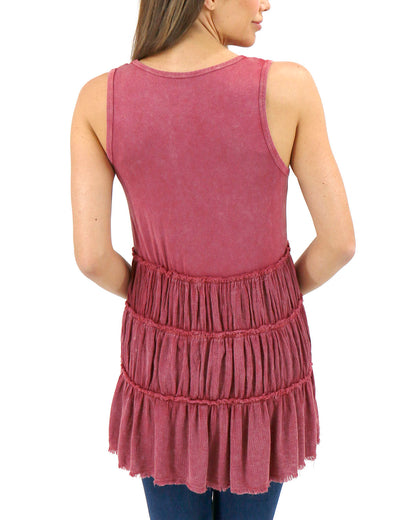 Tiered Washed Tunic