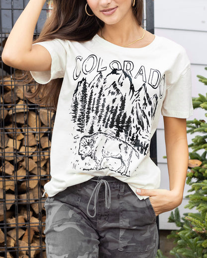 Vintage Fit Any Day Graphic Tee - Colorado - FINAL SALE - Grace
