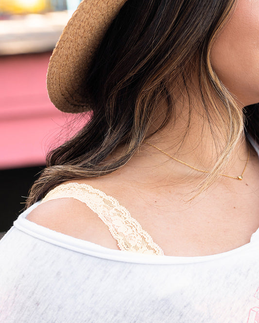 Bra-La: Lace Bra Strap Cover in Vintage Cream