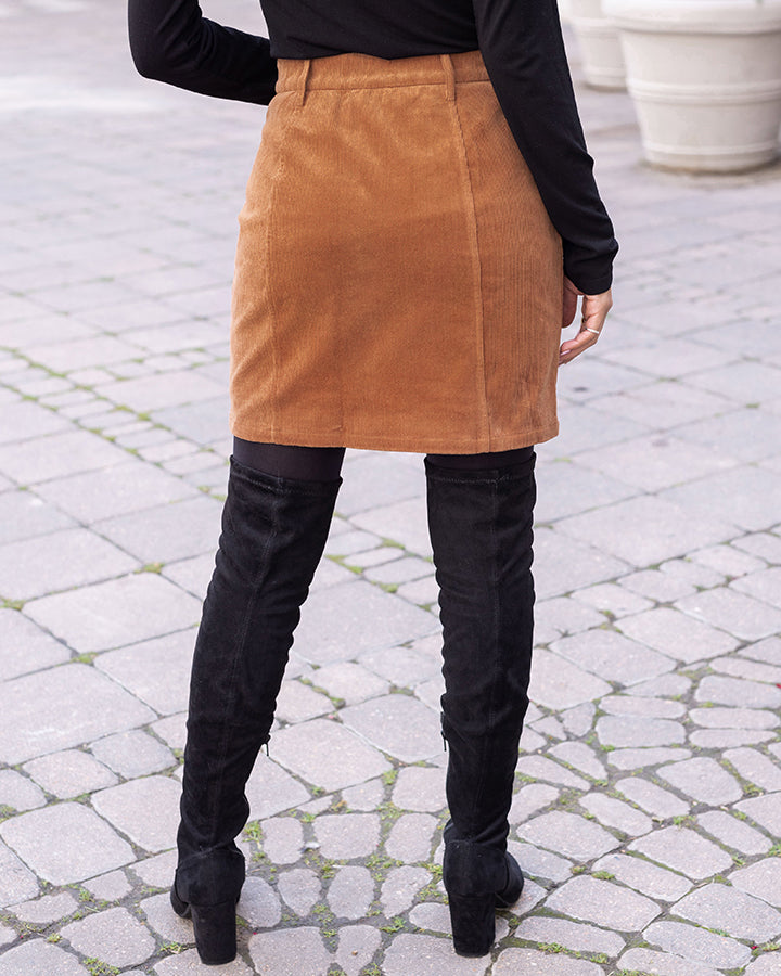 Cord skirt outlet sale