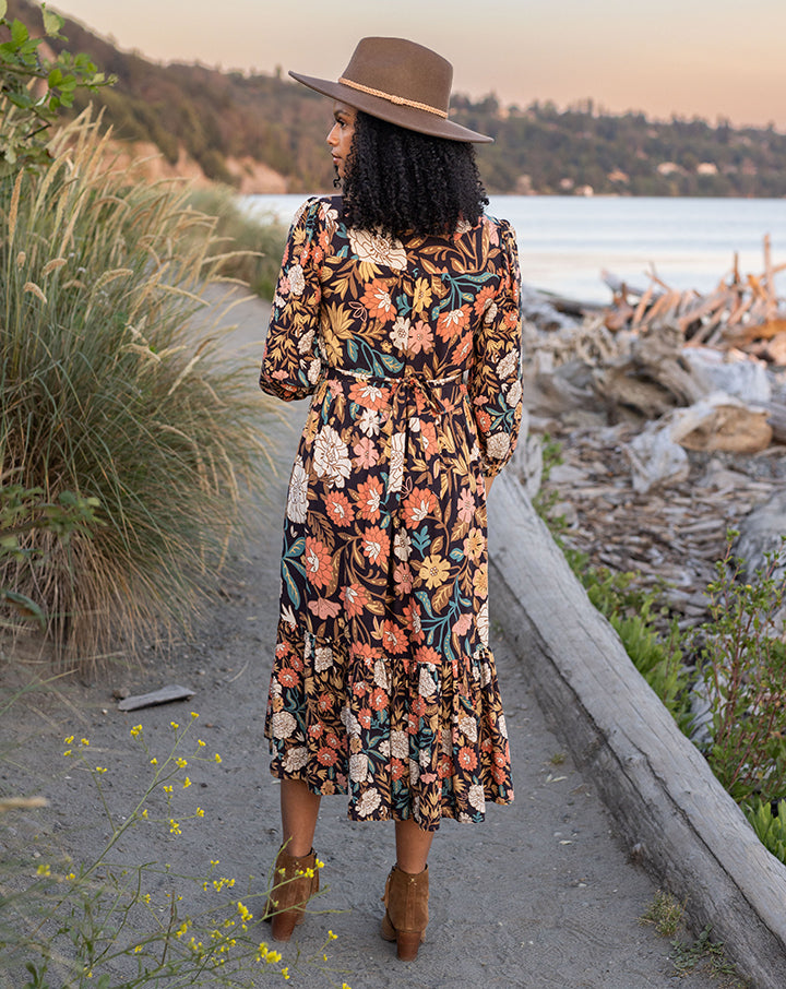 Golden Hour Maxi Dress in Harvest Floral - FINAL SALE