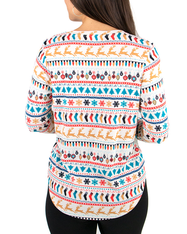 Holiday PJ Top - FINAL SALE