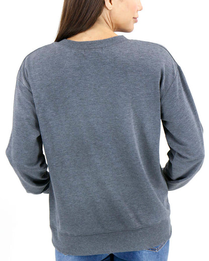 back view stock shot of pumpkin sweatshirt