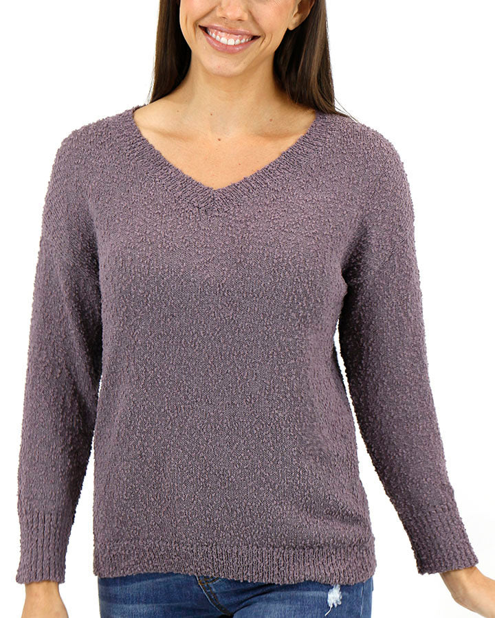 Lightweight Wubby Sweater in Wisteria