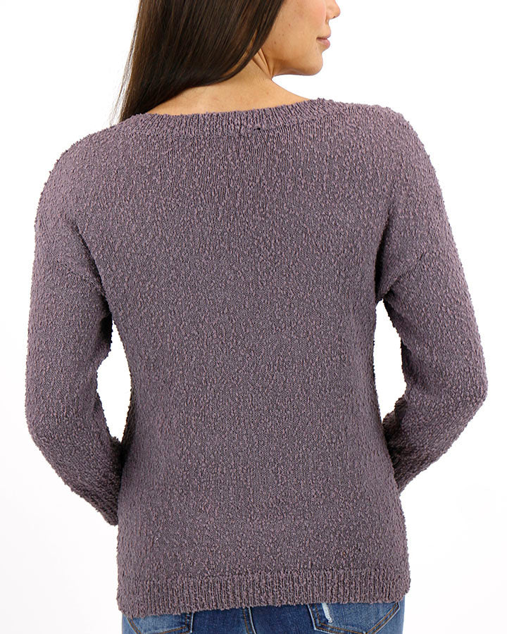 Lightweight Wubby Sweater in Wisteria