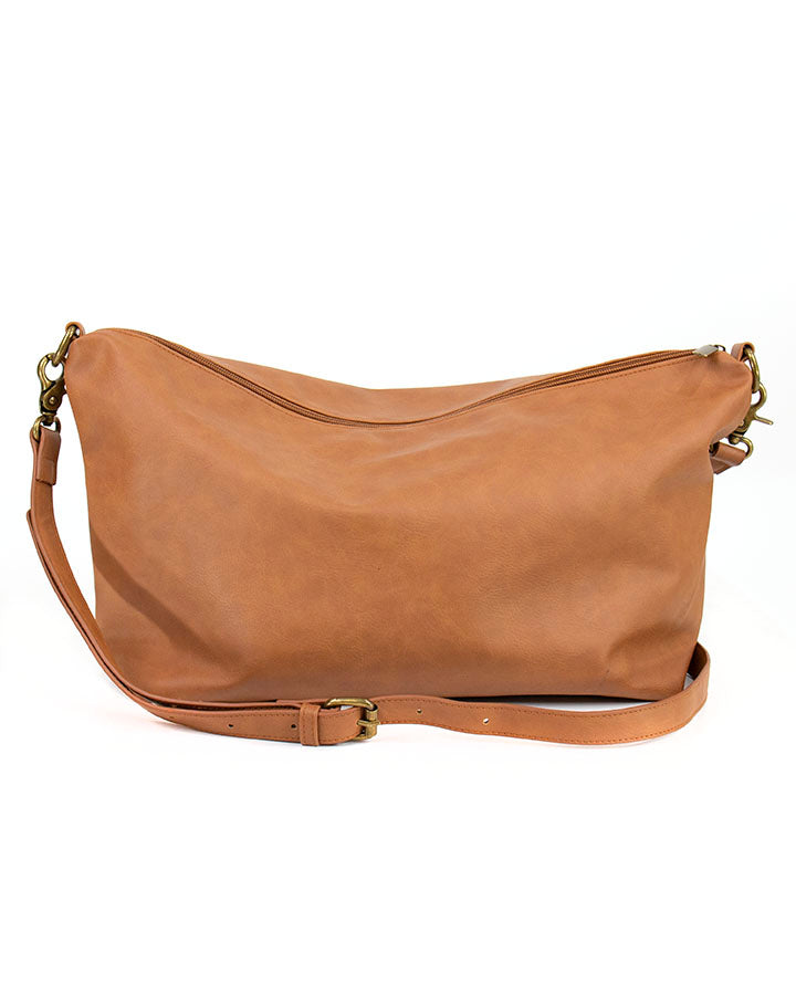 Women's Mel's Crossbody Bag in Camel by Grace and Lace