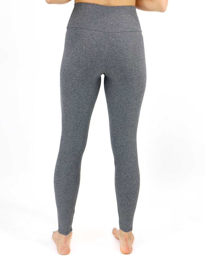 Midweight Daily Leggings in Heathered Charcoal- Pocket/No Pocket