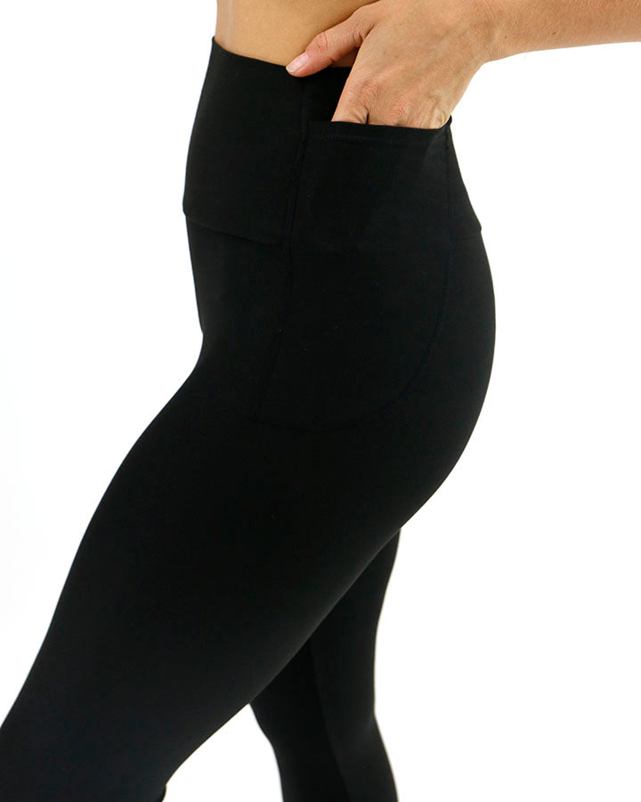 Gym Leggings with Pockets Black | Activewear | FIRM ABS