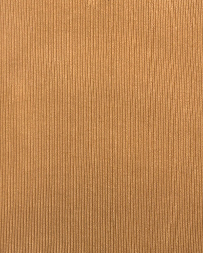 Mineral Washed Ribbed Tee in Vintage Butterscotch - FINAL SALE