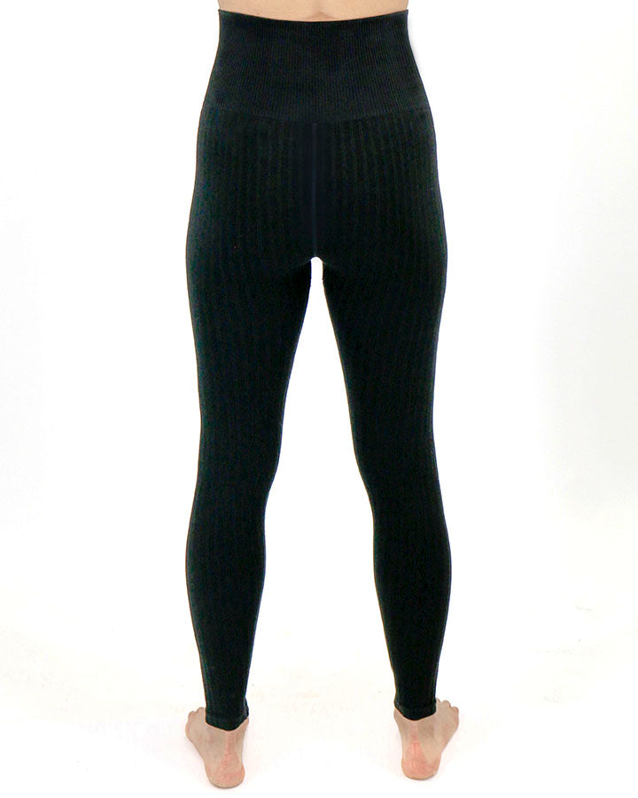 Perfect Fit Black Ribbed Seamless - Grace Lace Lace Grace - Leggings and and