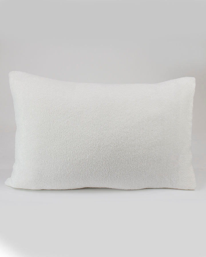 Satin and Bambü Pillowcase in White - King Size