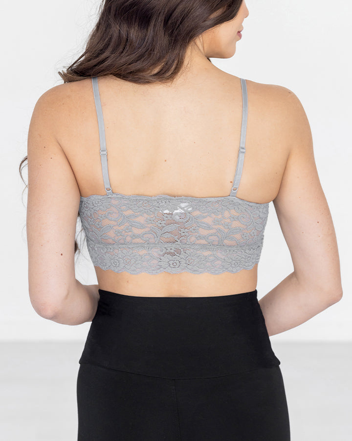 Scallop Lace Bralette In Cream Grace And Lace, 44% OFF